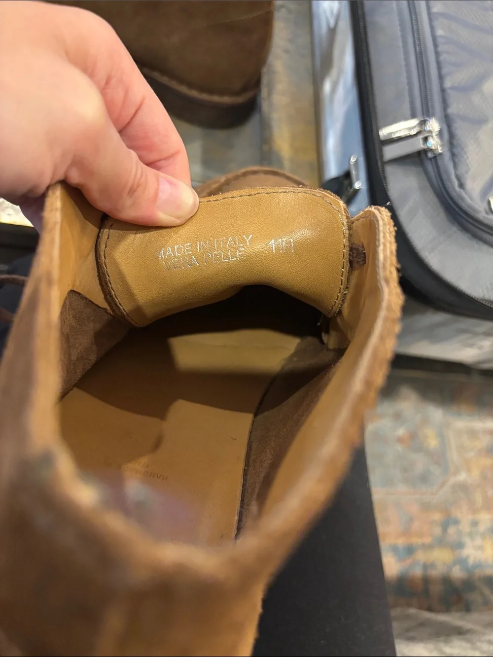 Drakes Brown Suede Chukka Boots